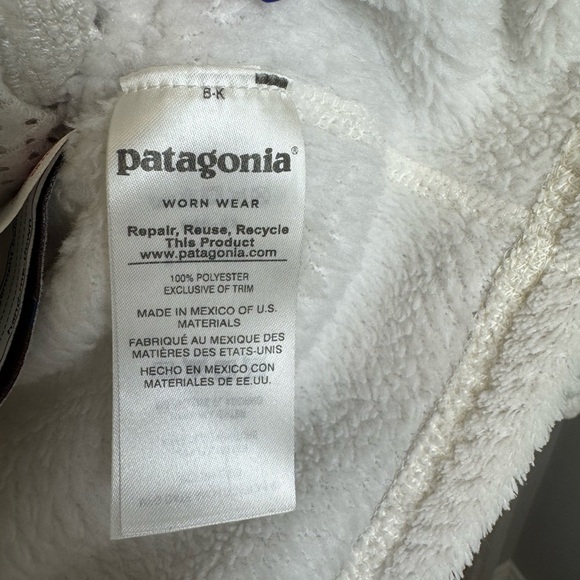 Girls Patagonia Re-Tool Half-Snap Pullover - Picture 4 of 5
